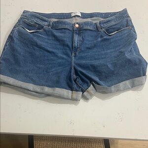 Lane Bryant Blue Jean Shorts
